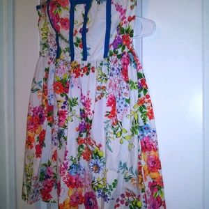 Strapless mini dress